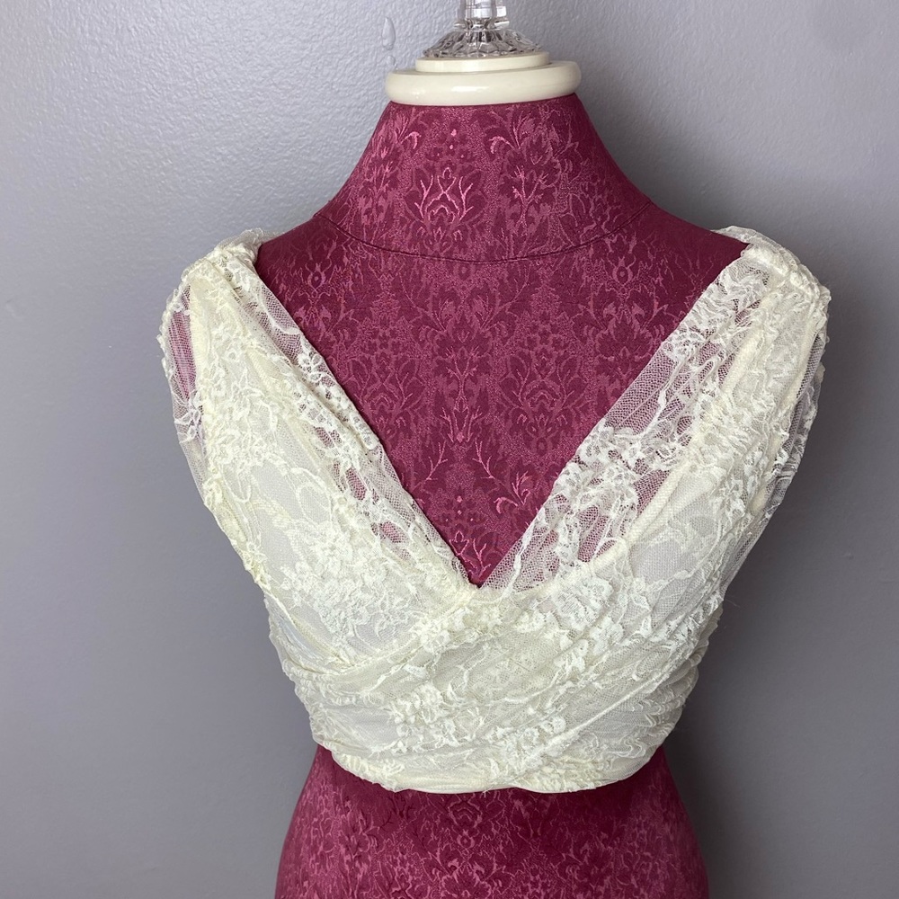 Charlotte Russe Sleeveless crop top.